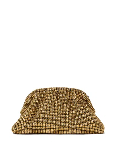 Twenty Four Haitch Davis Clutch Bag In Gold