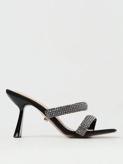 Twenty Four Haitch Heeled Sandals Twenty Fourhaitch Woman Colour Black
