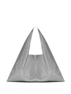Twenty Four Haitch Parks Shoulder Bag In Silver