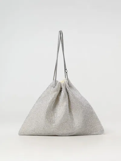 Twenty Fourhaitch Shoulder Bag  Woman Color Silver