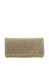 Twenty Four Haitch Syria Clutch Bag In Gold