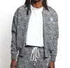 Twenty Montreal Atmosphere 3d Blister Jacket In Charcoal In Pink