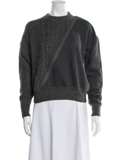 Pre-owned Twenty Montreal Crew Neck Sweater In Gray