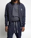 Twenty Montreal Floral 3d Blister Jacket In Twilight In Grey