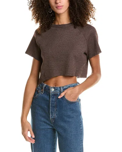 Twenty Montreal Knit Raglan Crop Top