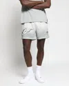 Twenty Montreal Nash Mesh Basketball Shorts In Cement Gradient In White