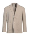 Twenty-one By Antonio Carnevale Man Blazer Beige Size 46 Viscose, Polyamide, Elastane