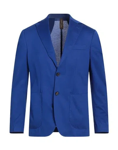 Twenty-one By Antonio Carnevale Man Blazer Blue Size 40 Cotton