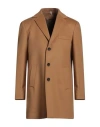 Twenty-one By Antonio Carnevale Man Coat Camel Size 42 Wool, Polyamide, Cashmere In Brown