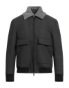 Twenty-one By Antonio Carnevale Man Jacket Grey Size 44 Wool, Cotton, Polyester, Viscose, Elastane In Gray