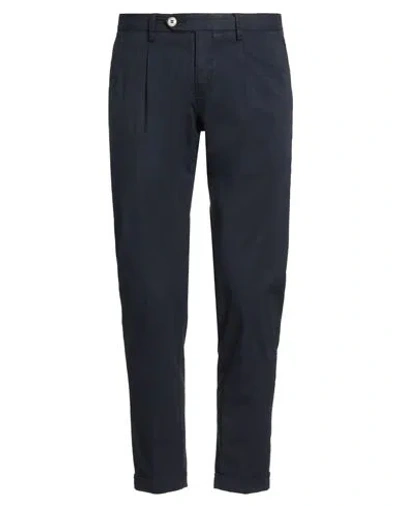 Twenty-one By Antonio Carnevale Man Pants Midnight Blue Size 30 Cotton