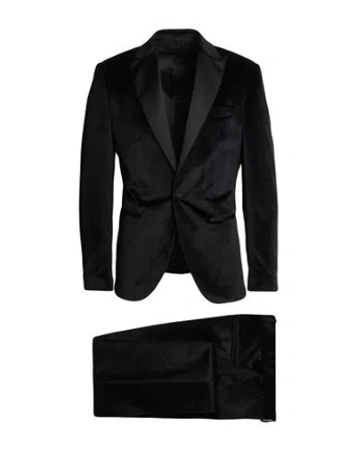 Twenty-one By Antonio Carnevale Man Suit Black Size 42 Polyester
