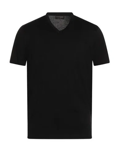 Twenty-one By Antonio Carnevale Man T-shirt Black Size Xxl Cotton