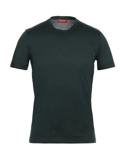 Twenty-one By Antonio Carnevale Man T-shirt Dark Green Size S Cotton
