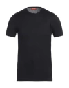 Twenty-one By Antonio Carnevale Man T-shirt Midnight Blue Size S Cotton