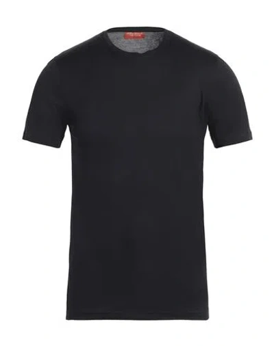 Twenty-one By Antonio Carnevale Man T-shirt Midnight Blue Size S Cotton