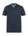 Twenty-one By Antonio Carnevale Man T-shirt Midnight Blue Size Xxl Cotton