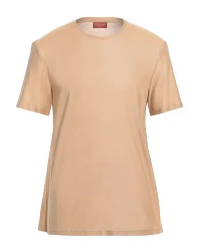 Twenty-one By Antonio Carnevale Man T-shirt Sand Size Xl Cotton