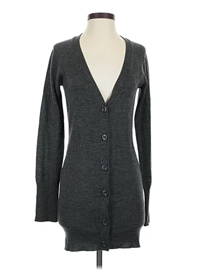 Pre-owned Twenty One Cardigan Sweater In Gray