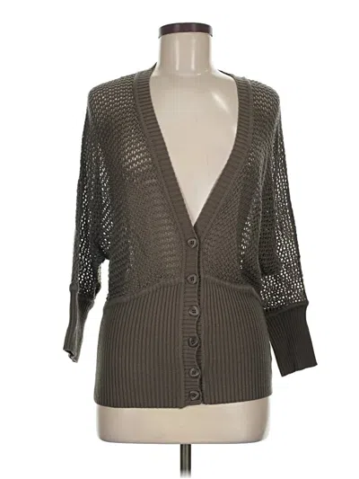 Pre-owned Twenty One Cardigan Sweater In Gray