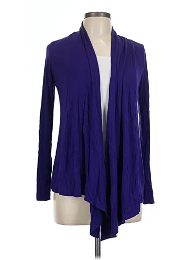 Pre-owned Twenty One Cardigan Sweater In Purple