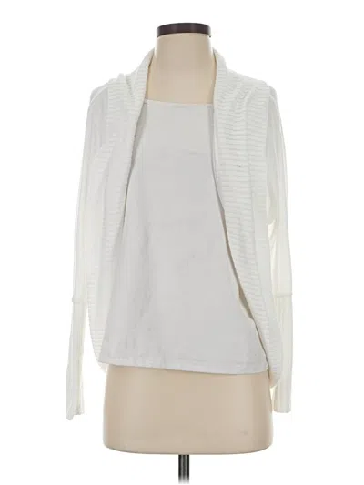 Pre-owned Twenty One Cardigan Sweater In White
