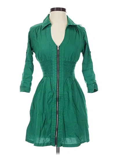 Pre-owned Twenty One Casual Dress In Green