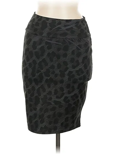 Pre-owned Twenty One Casual Skirt In Black
