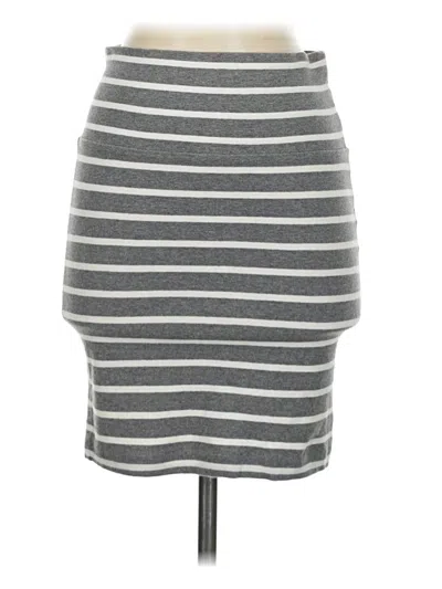 Pre-owned Twenty One Casual Skirt In Gray