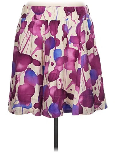 Pre-owned Twenty One Casual Skirt In Purple