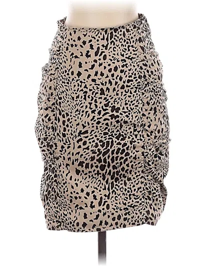 Pre-owned Twenty One Casual Skirt In Tan