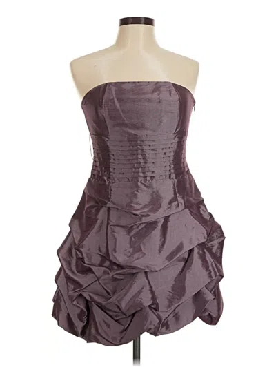 Pre-owned Twenty One Cocktail Dress In Burgundy