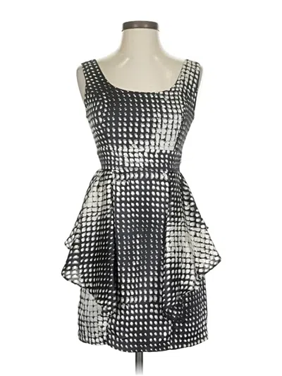 Pre-owned Twenty One Cocktail Dress In Silver