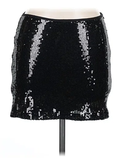 Pre-owned Twenty One Formal Skirt In Black
