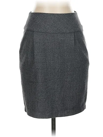 Pre-owned Twenty One Formal Skirt In Gray