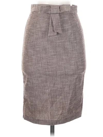 Pre-owned Twenty One Formal Skirt In Gray