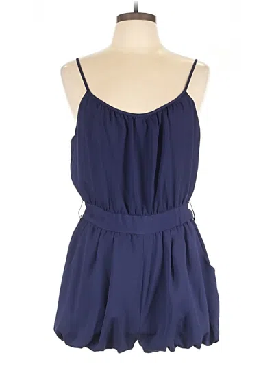 Pre-owned Twenty One Romper In Blue
