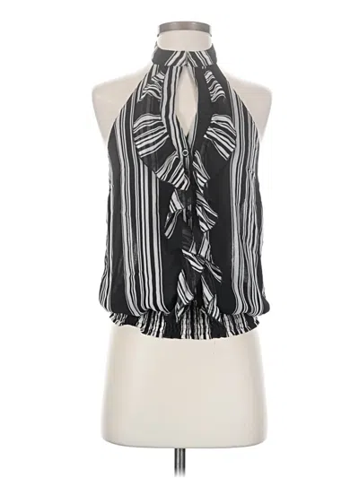 Pre-owned Twenty One Sleeveless Blouse In Black