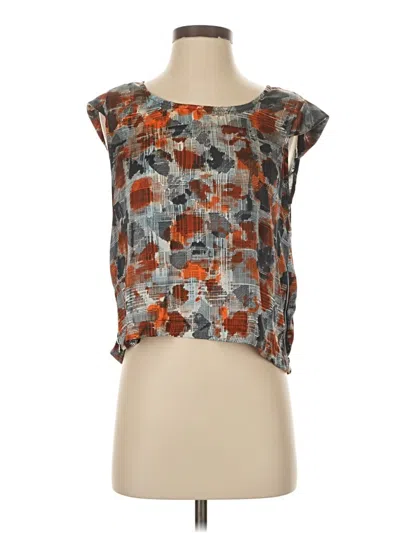 Pre-owned Twenty One Sleeveless Blouse In Orange