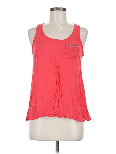 Pre-owned Twenty One Sleeveless Top Pink Halter Neckline Tops