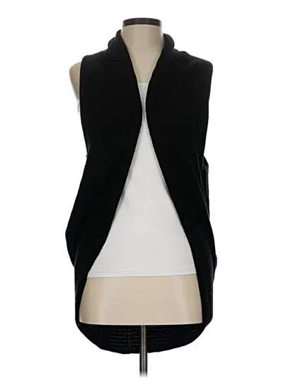 Pre-owned Twenty One Sweater Vest In Black