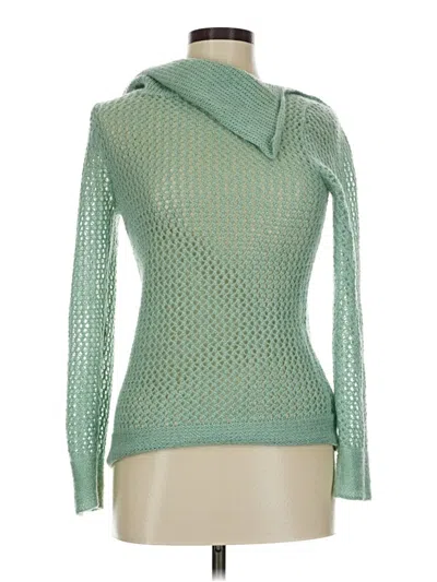 Pre-owned Twenty One Turtleneck Sweater In Green