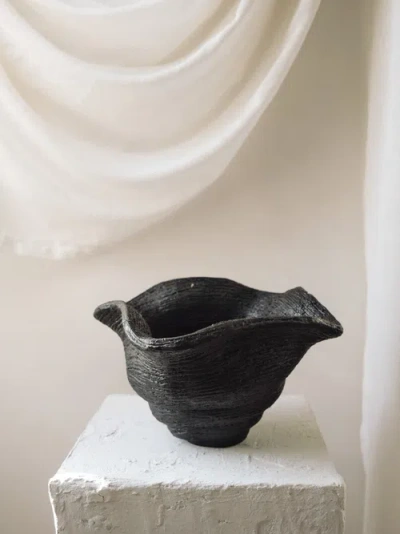 Twenty Third By Deanne Kusu Vessel In Black