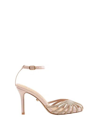 Twentyfourhaitch Flat Shoes In Pink