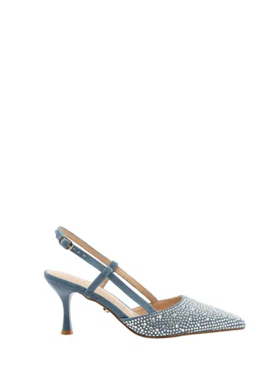 Twentyfourhaitch Flat Shoes In Blue