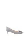 Twentyfourhaitch Flat Shoes In Gray