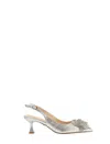 Twentyfourhaitch Flat Shoes In Silver