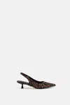 Twentyfourhaitch Heeled Shoes In Speckled