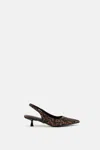 Twentyfourhaitch Heeled Shoes In Speckled