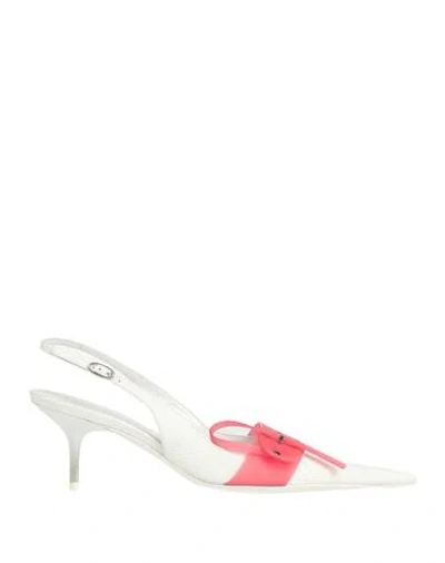 Twice Woman Pumps White Size 8 Leather